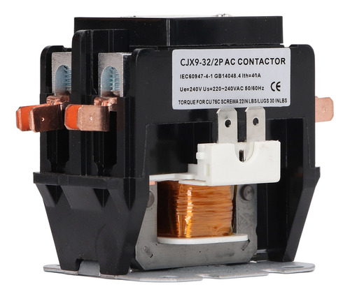 Contactor Ac Relay 32a, Contactos De Aleación Plateada Para