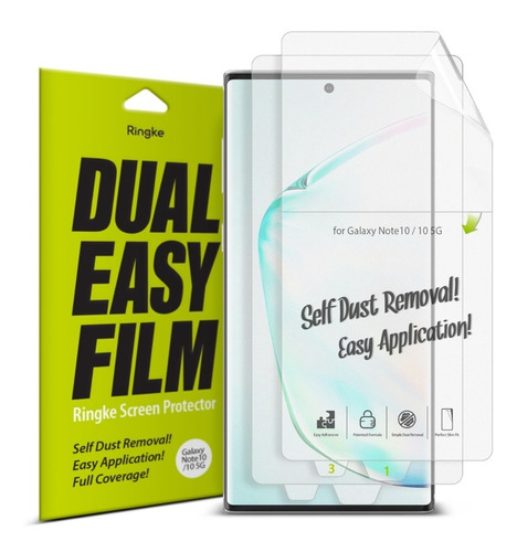 Film Dual Easy Samsung Note 10 /plus Ringke Original Pack X2