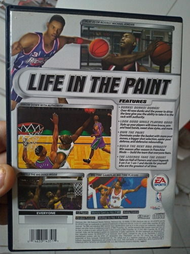 Jogo Ps2 Nba Live 2002 Original Completo Raro Estado Ntsc (Usado)