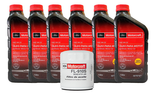 Kit Mantención Ford F150 5.0 Aceite + Filtro Motorcraft