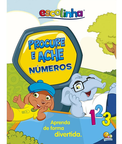 Livro+Tapete Escolinha: Números (Escolinha Todolivro), de © Todolivro Ltda.. Editora Todolivro Distribuidora Ltda., capa mole em português, 2017