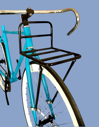 Parrilla Bici Fixed Para Masas De Bloqueo R700,29,26,24 Negro