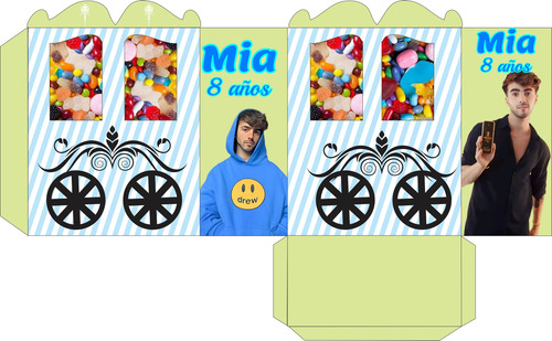 Fede Vigevani Cumpleaños Kit Imprimible Personalizado