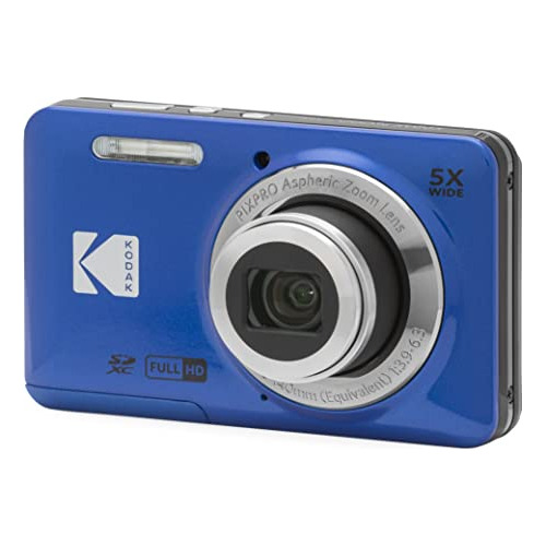 Cámara Digital Pixpro Fz55bl, Zoom Óptico De 5x, Gran...