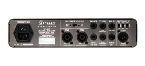 Parlante Bajo 15 Genzler Ba15-3 Slt 400w + Magellan 800 Amp