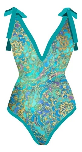 W Bañador Estampado Cómodo Francés De Verano Para Parejas