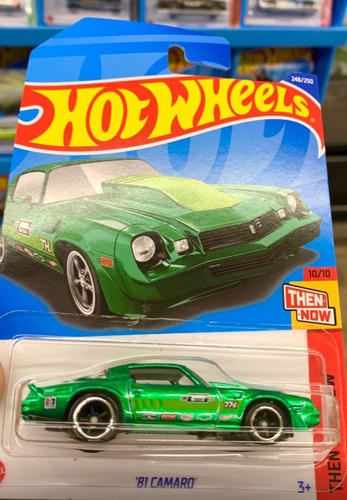 Hot Wheels 81 Camaro Super T-hunt$ Ruedas De Goma Año 2022