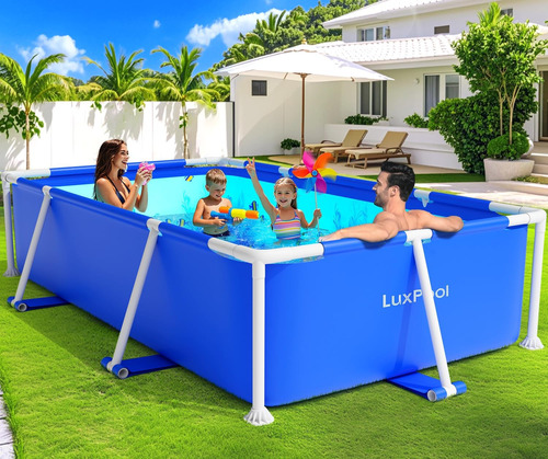 Piscina Rectangular Profunda Para Adultos Sobre El Suelo 2.3