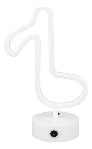 Decoración De Mesa, Escritorio, Neón, Única, Con Forma De No