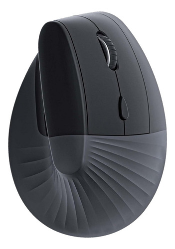Mouse vertical recargable bluetooth inalámbrico Usb Zienstar M27 color Negro
