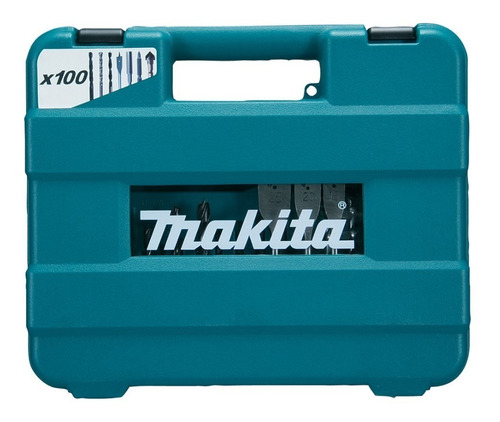 Maleta Makita De Acessórios Com 100 Peças D-47248 Original