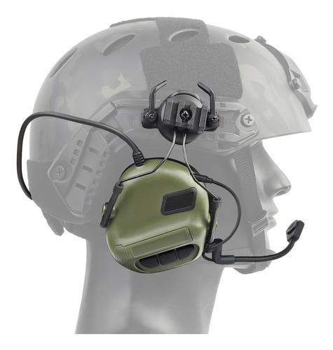 Casco Auriculares Orejeras Orejeras Defensor Para Ptt Radio