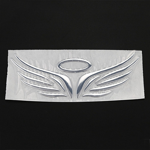 2 Adesivos 3d Com Logotipo Da Fada Do Anjo Para Carro,