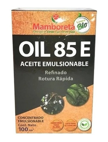 Mamboreta Oil 85 200 Ml Aceite Mineral Refinado Insecticida