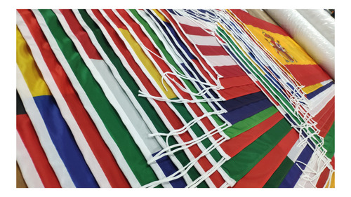 Bandera De Todos Los Países 150 X 90 Cm Oficiales Reforzadas