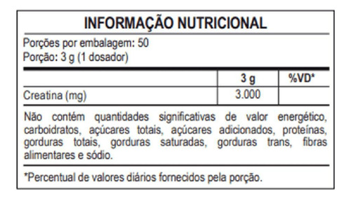 Creatina Pura 100% Creapure - Monster