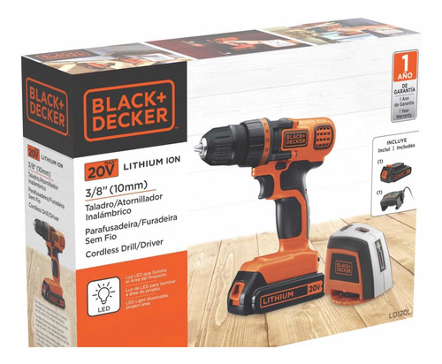 Taladro Atornillador Inalámbrico 20v + Nivel Laser Pared
