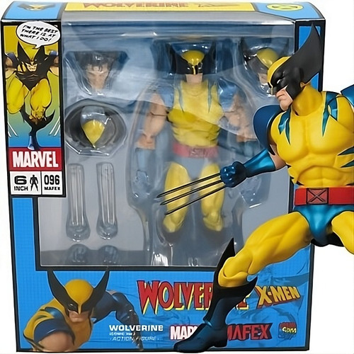 Wolverine Mafex 096 - Medicom - Comic Version - Nuevo (Reacondicionado)