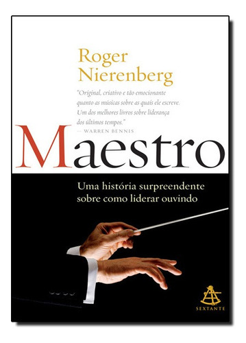Maestro, De Roger Nierenberg. Editora Sextante Em Português