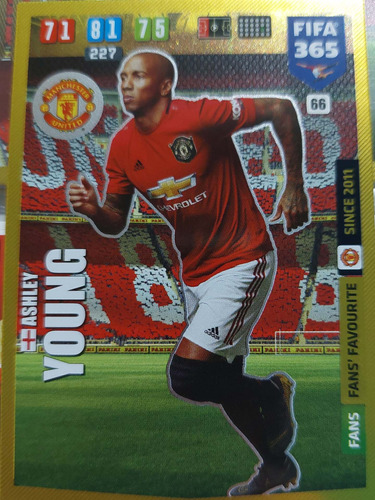 Carta Adrenalyn Fifa 365 2020 / Ashley Young