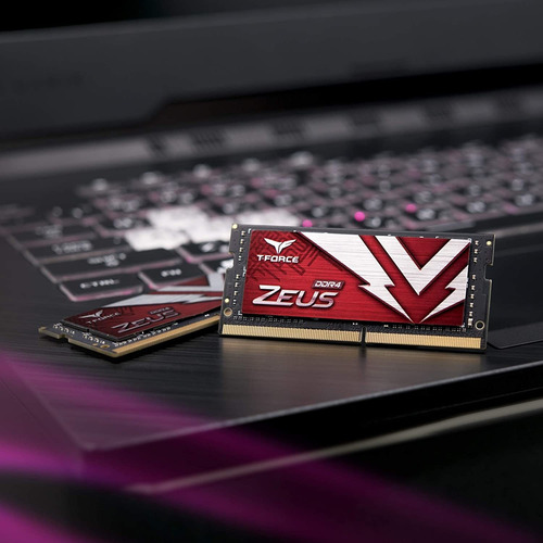 Ram Teamgroup T-force Zeus, Ddr4 3200mhz, Sodimm, 2 X 16gb