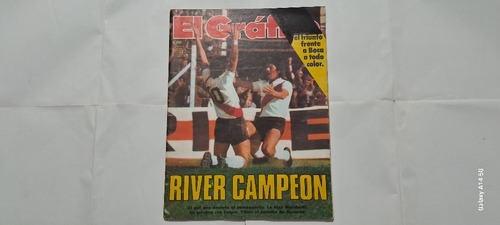 El Gráfico River Campeón Metropolitano 1977