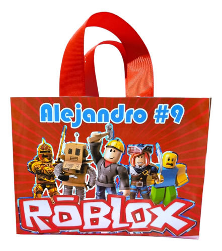 Bolsas Para Dulces Personalizadas Roblox 6 Unidades 