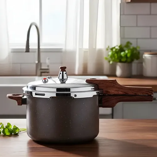 Panela De Pressão Antiaderente Cerâmica Indução Mimo 4,2l