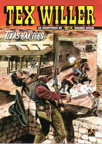 Tex Willer Nº 28 - Texas Rangers - 68 Páginas - Em Português - Editora Mythos - Formato 16 X 21 - Capa Mole - 2021 - Bonellihq Cx113 B23