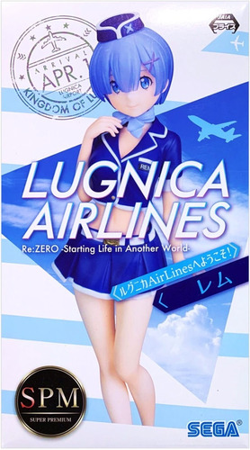 Rem Re:zero Lugnica Airlines Starting Life In Another World