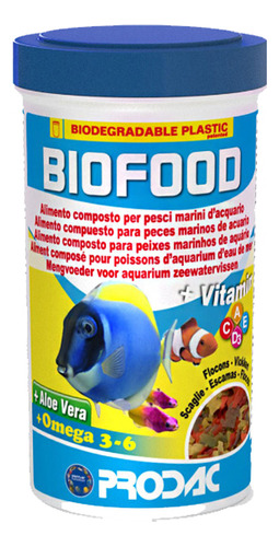 Prodac Biofood Flocos 50g - Ração Peixes