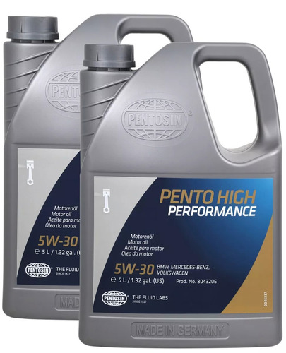 Aceite Motor Jeep Wrangler 2008 V6 3.8l Pentosin 5w-30; 10l