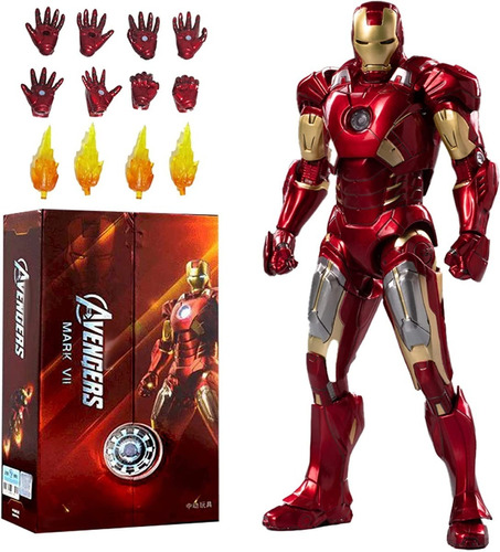 Iron-man Mark 7 Marvel Figura Accion Coleccionable