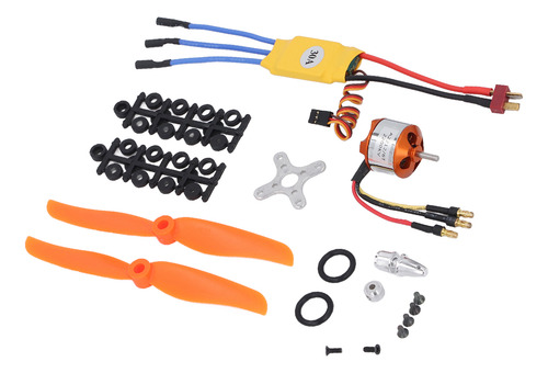 Kit De Hélice Esc Con Motor Sin Escobillas Rc Aircraft 2212