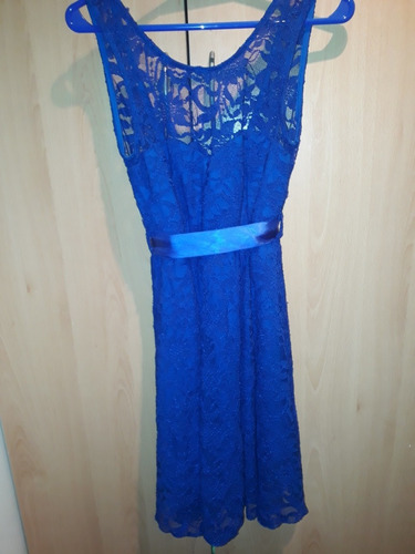 Vestido Fiesta Azul