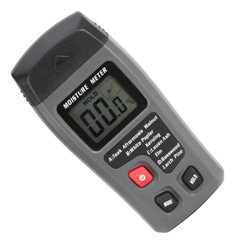 Detector De Umidade Digital Lcd Portátil Medidor De Madeira