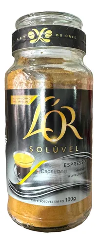 Nuevo! Cafe Soluble Lor Gold Espresso Premium 100g Brasil