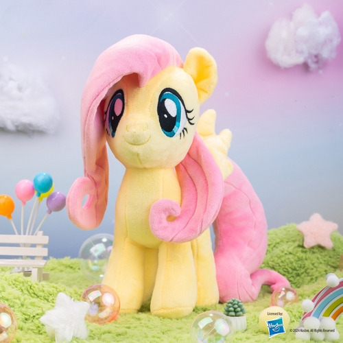 Fluttershy Plushies My Little Pony Boneca Cavalo Arco-íris 3