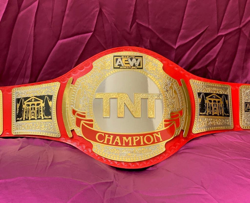 Aa Fitness Gear Aew Tnt Red World Wrestling Championship All