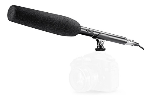 Microfono Shotgun E320 Para Camara Smartphone Pc