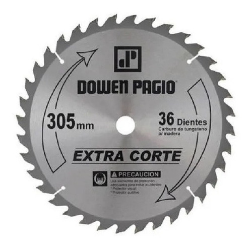 Disco Sierra Circular 250x3,2x30mm 60 Dientes Dowen Pagio 