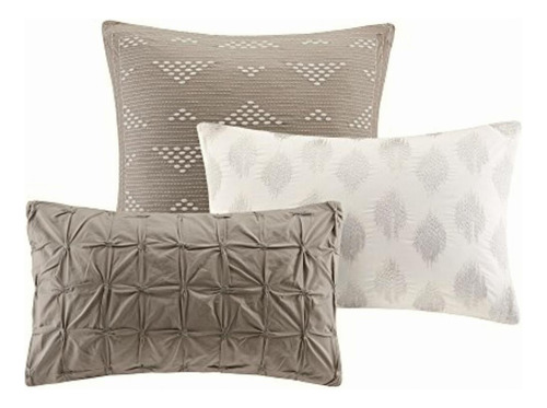 Ink+ivy Alpine King/cal King Size Bed Comforter Set Aqua,