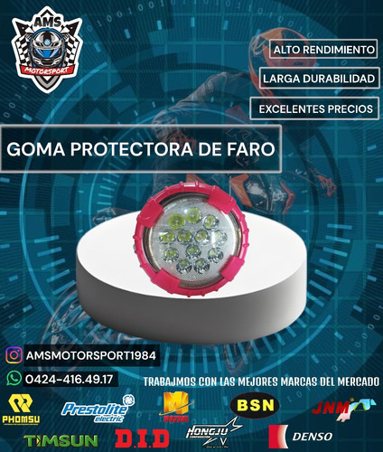 Goma Protectora De Faro