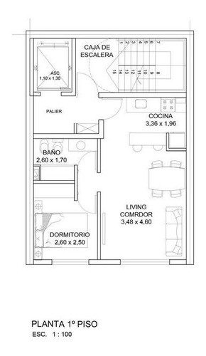 Imagen 10 de 10 de Departamento - 1 Dormitorio - Buenos Aires Al 1900 - Macrocentro Rosario