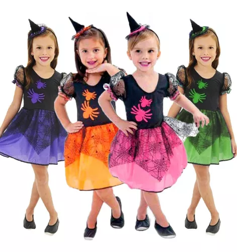 Fantasia Halloween Infantil Menina