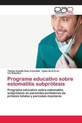 Libro Programa Educativo Sobre Estomatitis Subprotesis - ...