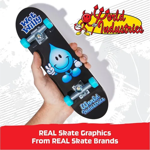 Tablero Tech Deck World Industries 10 - Mini Patineta Finge