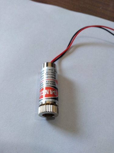 Imagen 4 de 4 de Laser Led Diodo Rojo 650nm 5mw Lente Diy Arduino Javilandia