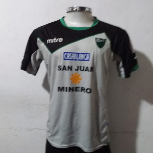 Camiseta San Martin San Juan 2015 Gris Mitre Original 