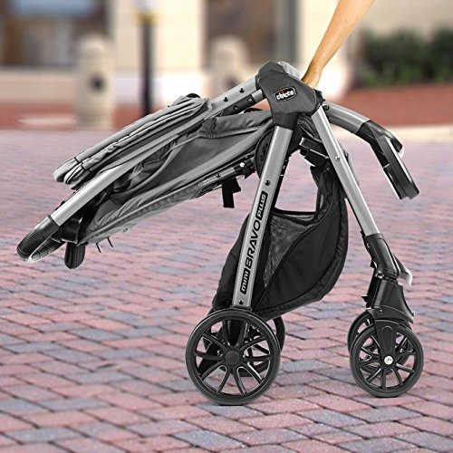 Chicco Mini Bravo Plus Travel System Midnight Coche + Silla